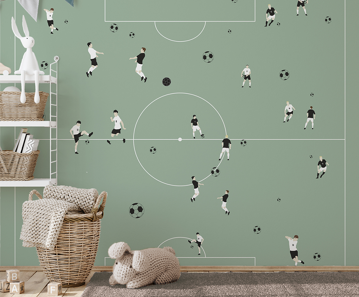 Tapeta dla dzieci Football