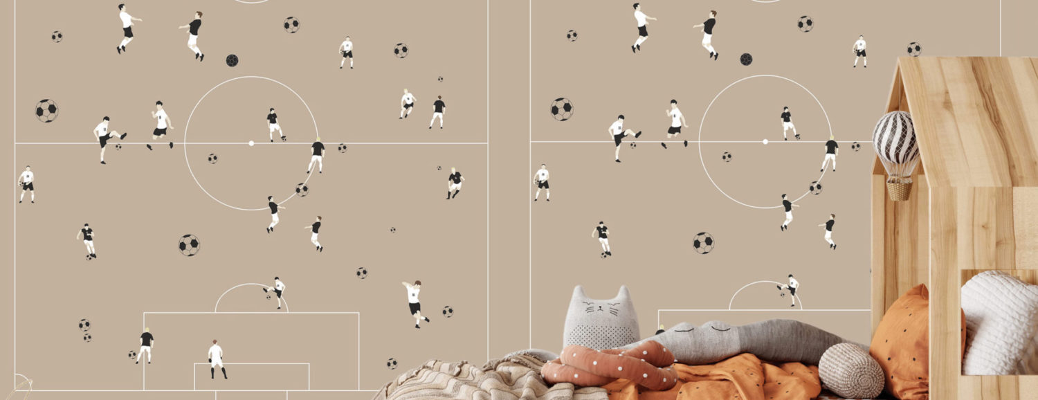 Pokój piłkarski tapeta football